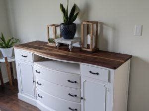 DIY refinished buffet